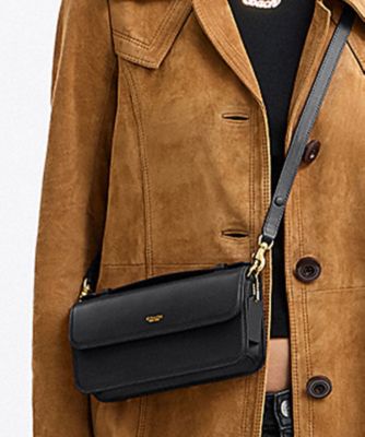 ＜COACH＞エローラ　トップ　ハンドル　クロスボディ　バッグ